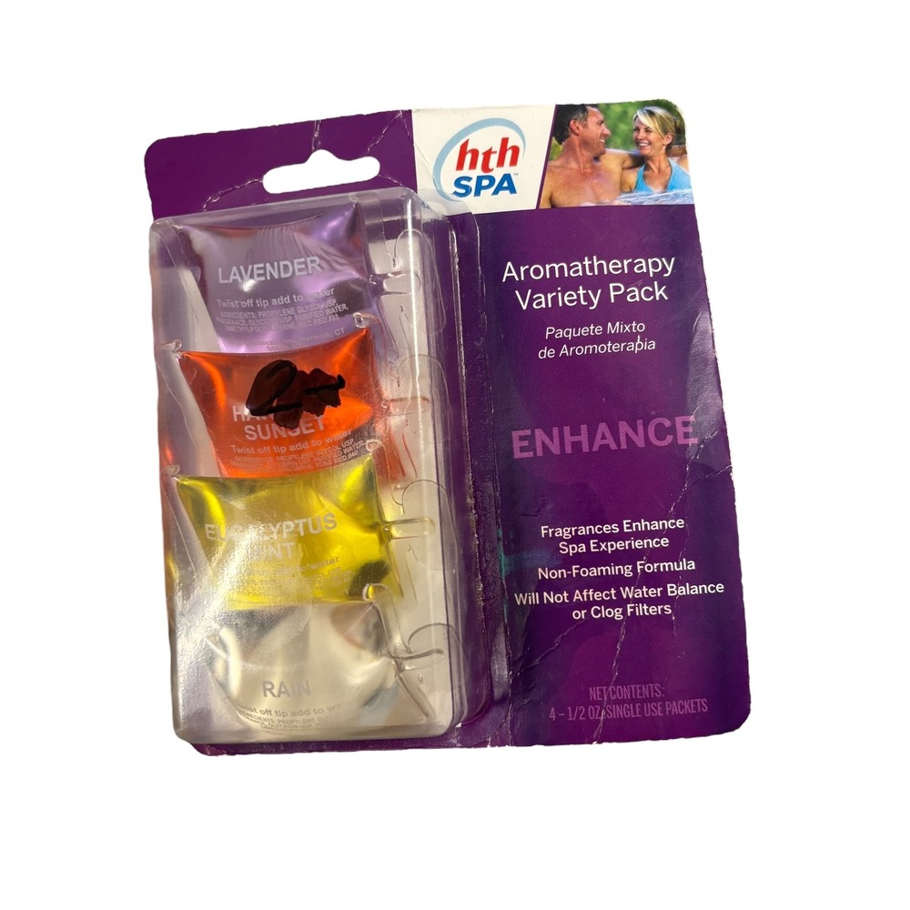 HTH Spa Aromatherapy Variety Pack Enhance Fragrances Spa‎ Experience